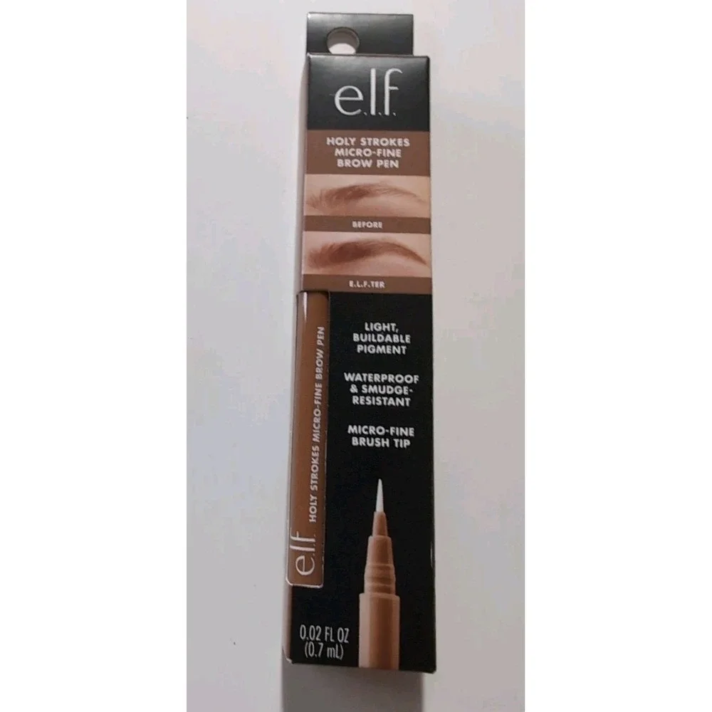 e.l.f Eyebrow Pen Holy Strokes Micro-Fine, Auburn